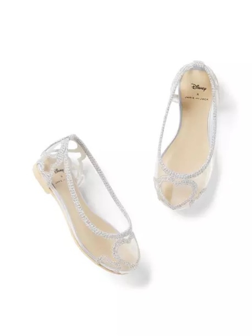 JANIE & JACK Disney Cinderella Ballet Flat Sz: 7